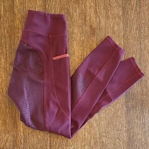 Dover Saddlery Stride Ladies' Magna Full-Seat Tight, Burgundy, Size XS